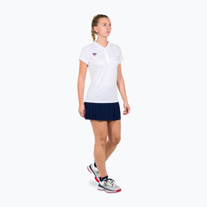 Γυναικείο μπλουζάκι τένις Tecnifibre Team Mesh λευκό 2