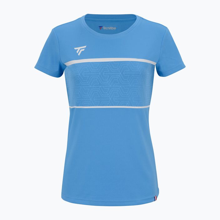 Γυναικείο πουκάμισο τένις Tecnifibre Team Tech Tee Azur 2