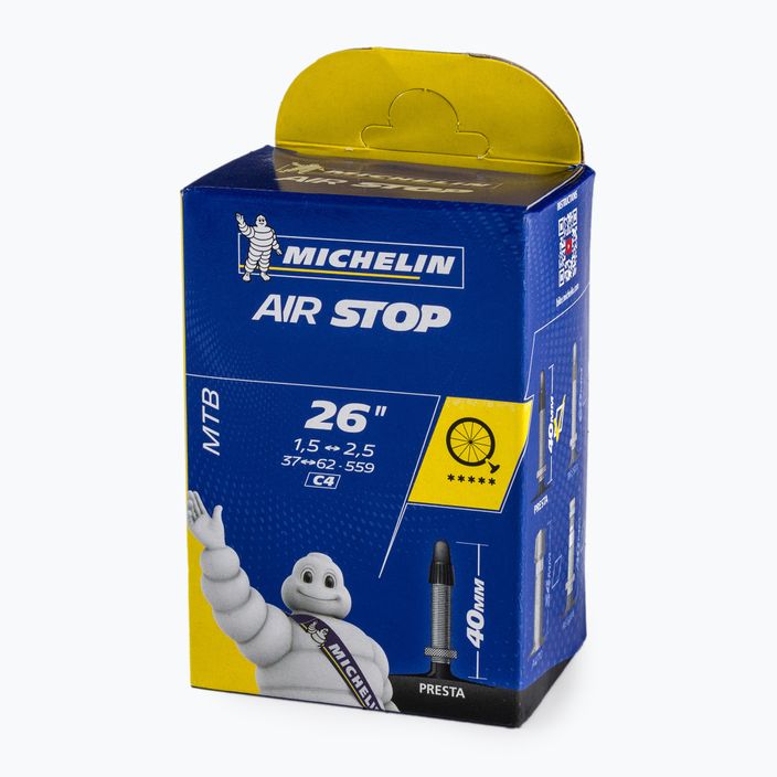 Εσωτερικός σωλήνας ποδηλάτου Michelin Air Stop Gal-Fv 40mm 215887 μαύρο 00082290 2