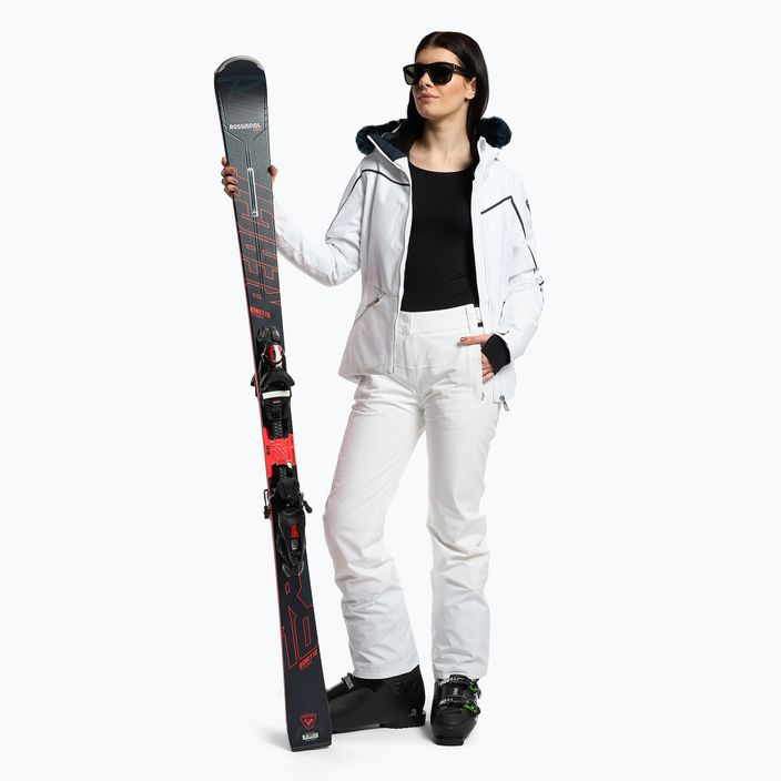 Γυναικεία παντελόνια σκι Rossignol Elite white 2