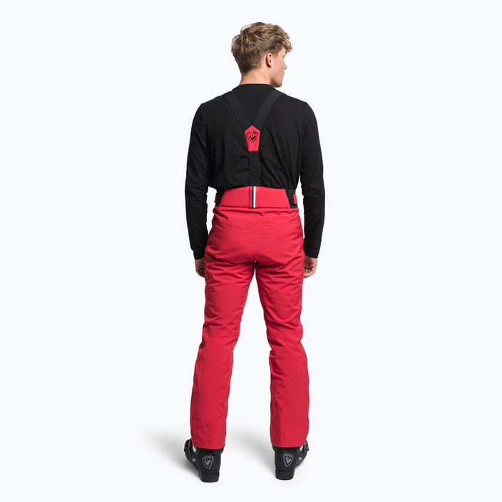 Ανδρικά παντελόνια σκι Rossignol Classique red 3