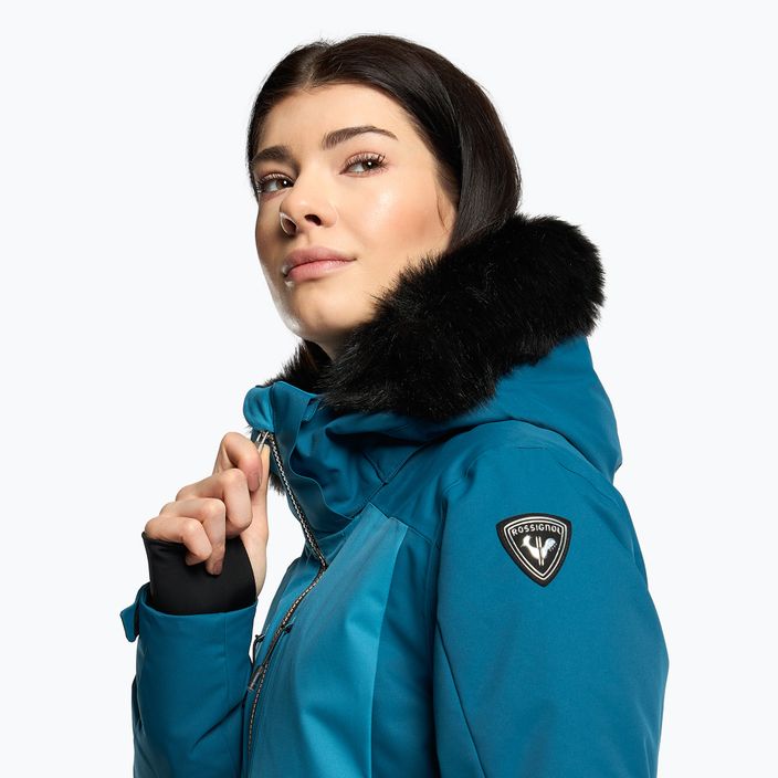 Γυναικείο μπουφάν σκι Rossignol W Ski duck blue 5