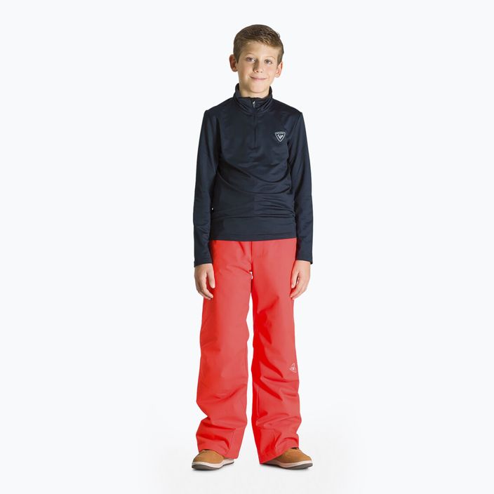 Rossignol Boy 1/2 Zip Warm Stretch παιδικό φούτερ σκι μαύρο 3