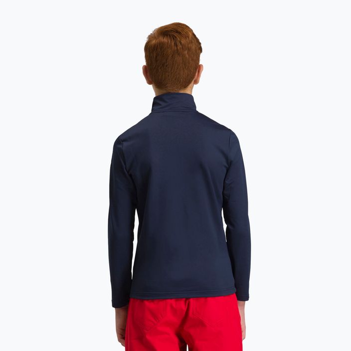 Rossignol Boy 1/2 Zip Warm Stretch παιδικό φούτερ σκι σκούρο σκούρο μπλε 2