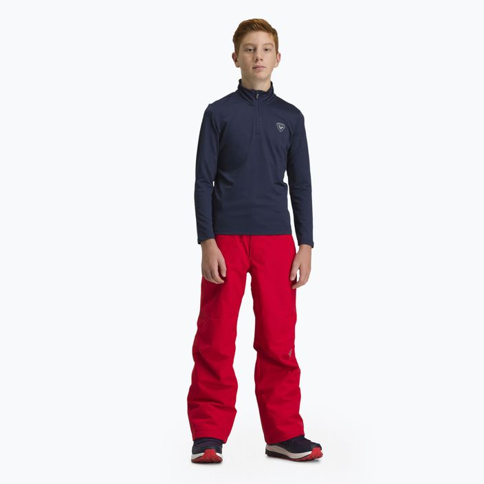 Rossignol Boy 1/2 Zip Warm Stretch παιδικό φούτερ σκι σκούρο σκούρο μπλε 4
