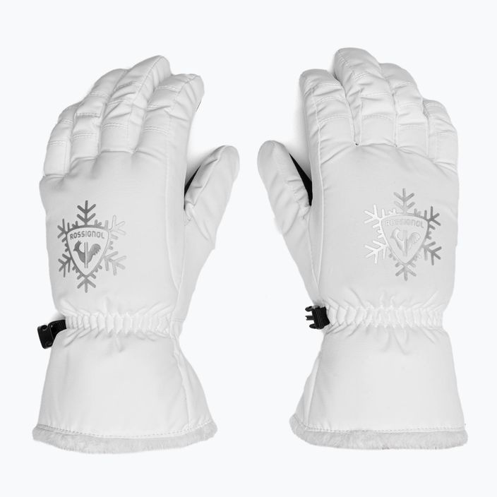 Γυναικεία γάντια σκι Rossignol Perfy G white 3