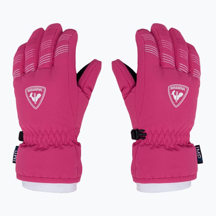 Παιδικά γάντια σκι Rossignol Jr Popy Impr G pink fushia 2