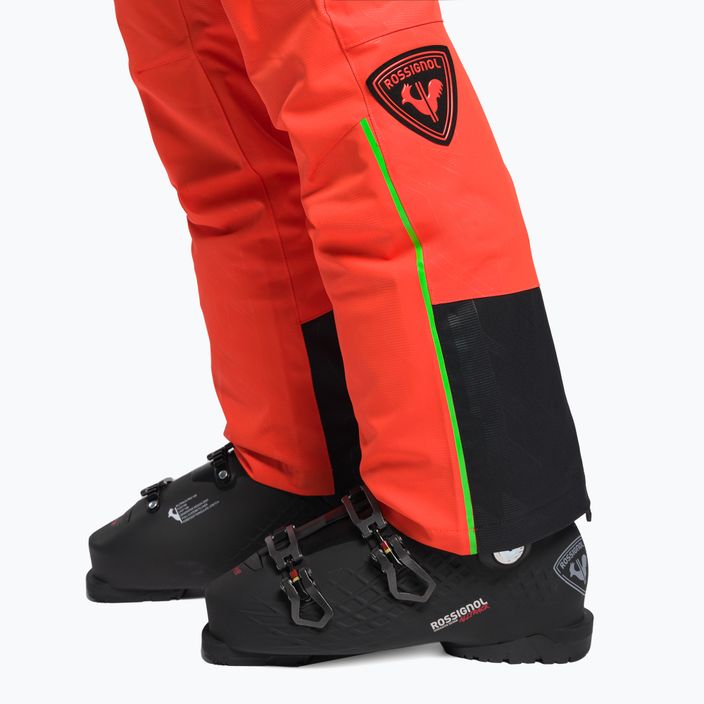 Ανδρικά παντελόνια σκι Rossignol Hero Ski neon red 5