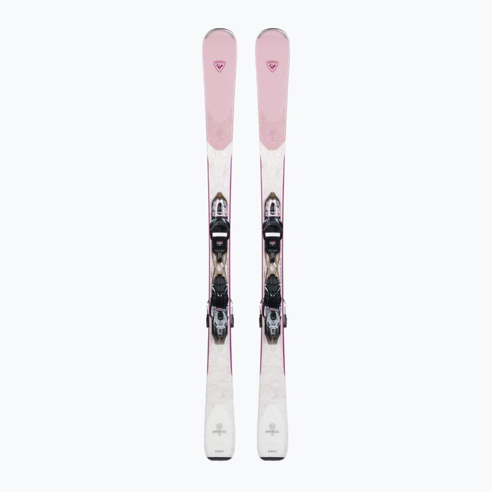Γυναικεία downhill σκι Rossignol Experience 76 + XP10 pink/white