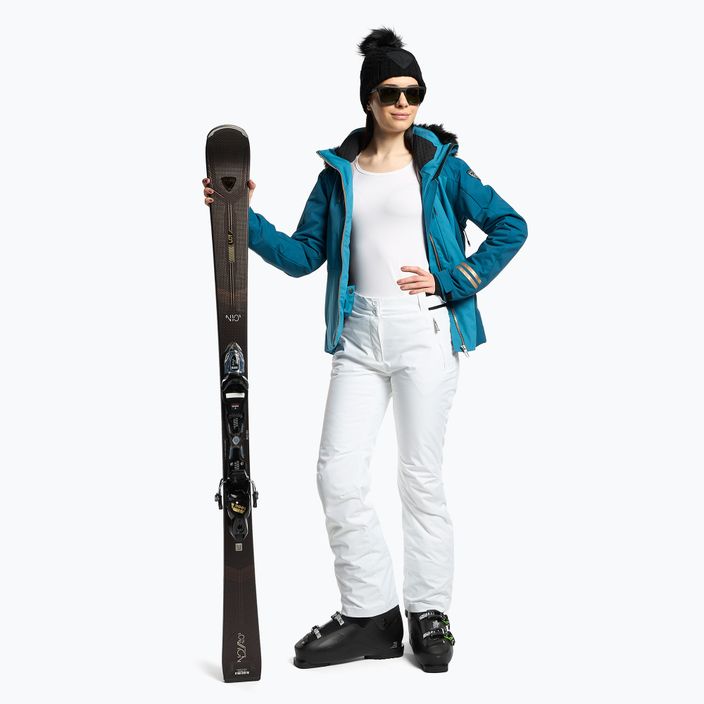 Γυναικεία παντελόνια σκι Rossignol Ski white 2