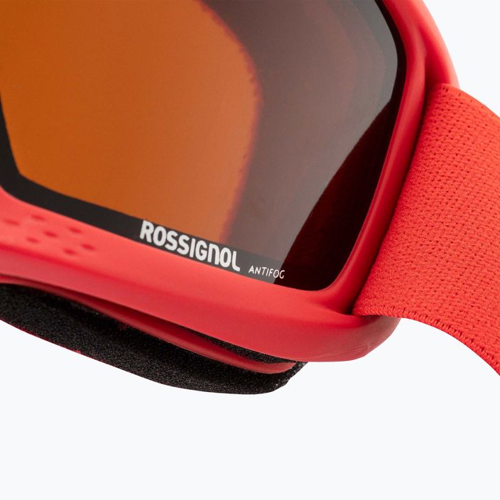 Παιδικά γυαλιά σκι Rossignol Raffish κόκκινο/πορτοκαλί 4