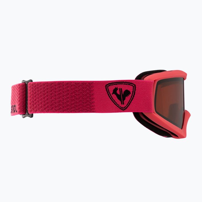 Rossignol Raffish ροζ/πορτοκαλί παιδικά γυαλιά σκι 2