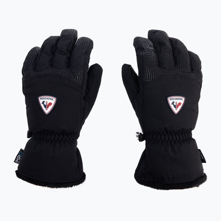 Γυναικεία γάντια σκι Rossignol Romy Impr G black 3