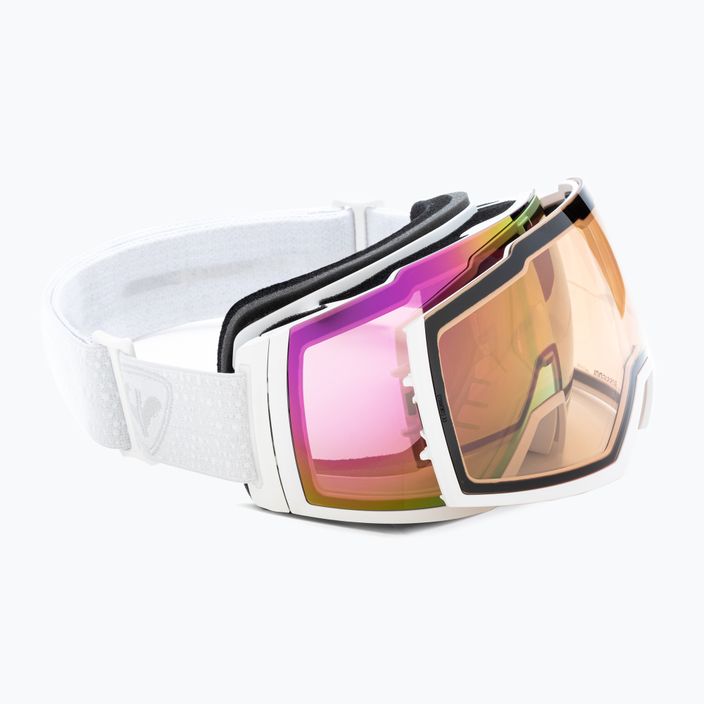 Γυαλιά σκι Rossignol Magne'lens white/pink miror/silver miror