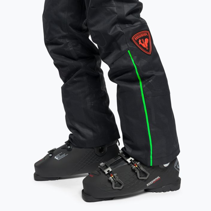 Ανδρικά παντελόνια σκι Rossignol Hero Ski black/green 4