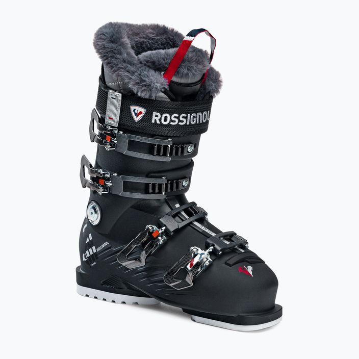 Γυναικείες μπότες σκι Rossignol Pure Pro 80 metal ice black