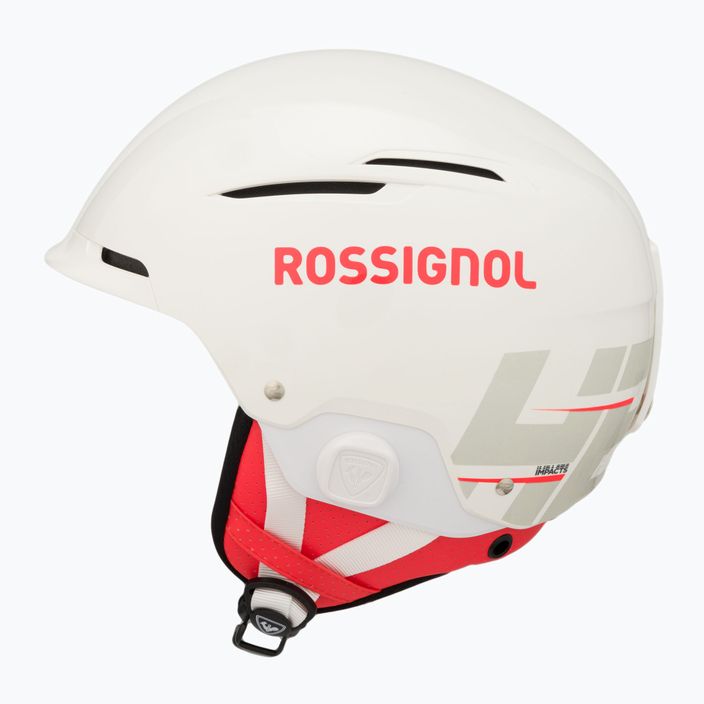 Rossignol Hero Slalom Impacts κράνος σκι + Chinguard λευκό 5