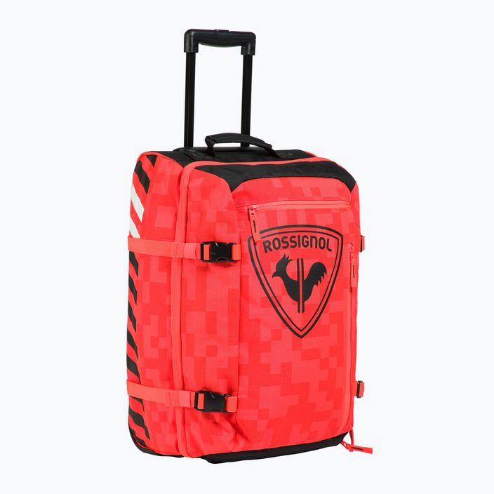 Rossignol Hero Cabin Bag 50 l κόκκινη/μαύρη τσάντα ταξιδιού 2