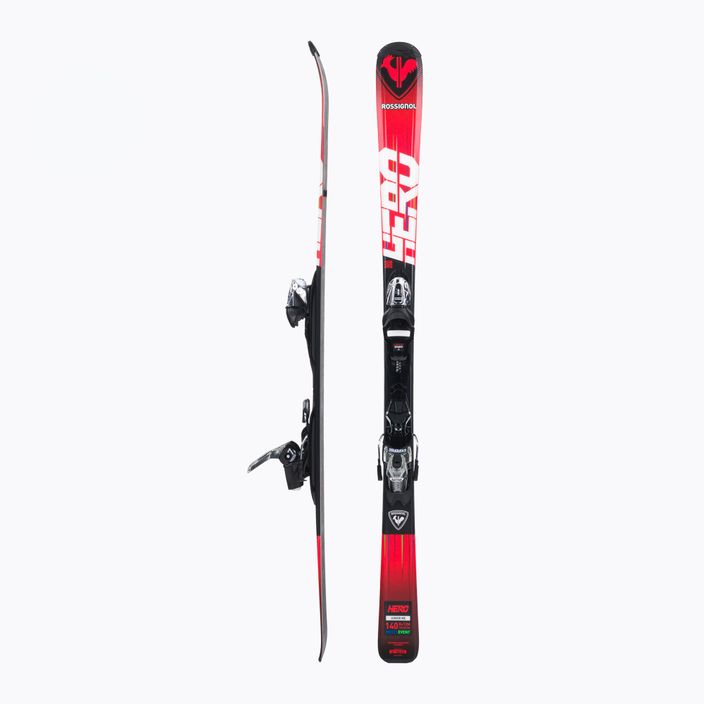 Παιδικά χιονοδρομικά σκι Rossignol Hero 130-150 + XP7 red 2