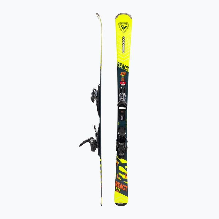Downhill σκι Rossignol React RTX + Xpress 10 GW yellow/black 2