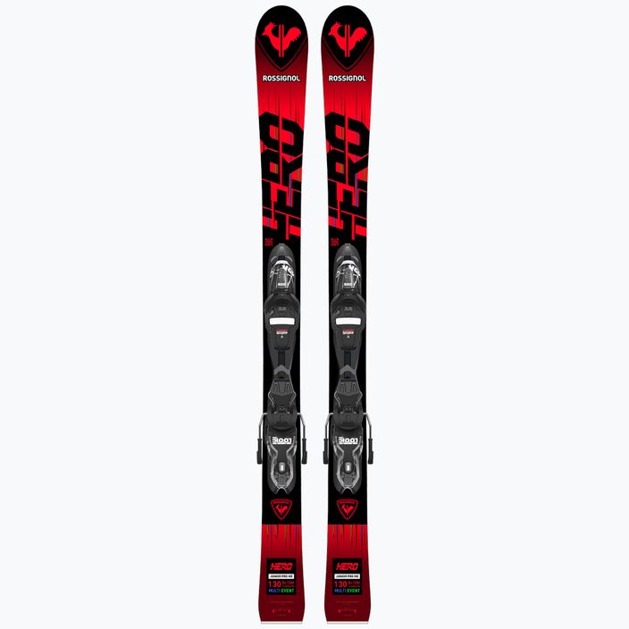 Παιδικά χιονοδρομικά σκι Rossignol Hero Multi Event + XP7 red 10