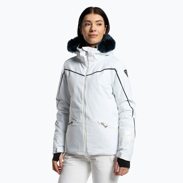 Γυναικείο μπουφάν σκι Rossignol Ski white
