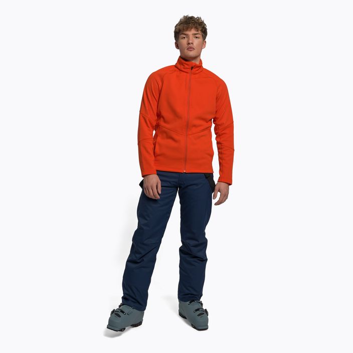 Ανδρικό φούτερ για σκι Rossignol Classique Clim orange 2