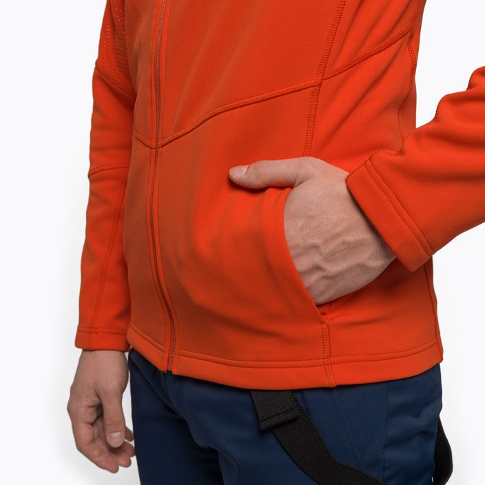 Ανδρικό φούτερ για σκι Rossignol Classique Clim orange 6