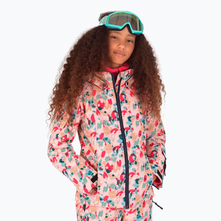 Παιδικό μπουφάν σκι Rossignol Fonction Pr pink