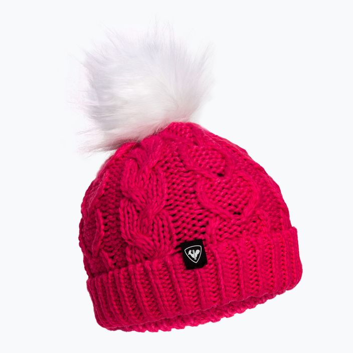 Παιδικό χειμερινό καπέλο Rossignol L3 Bony Fur pink