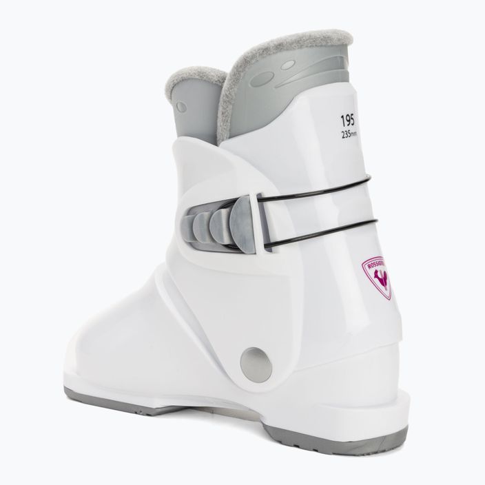 Rossignol Comp J1 παιδικές μπότες σκι λευκό 2