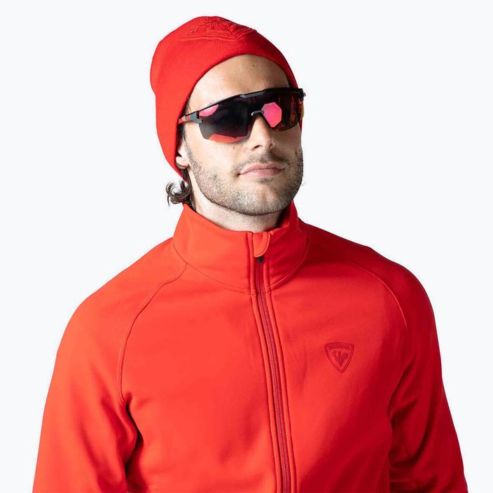 Ανδρικό Rossignol Classique Clim αθλητικό κόκκινο φούτερ για σκι 5