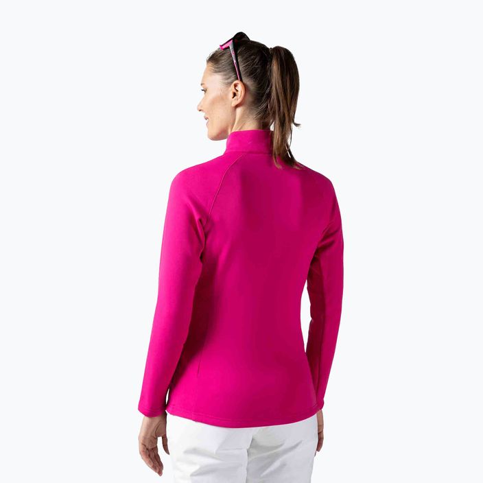 Γυναικείο φούτερ σκι Rossignol Classique Clim ορχιδέα ροζ 2