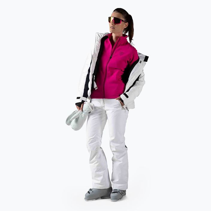 Γυναικείο φούτερ σκι Rossignol Classique Clim ορχιδέα ροζ 4