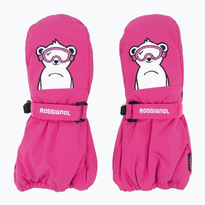 Rossignol Baby Impr M ορχιδέα ροζ χειμερινά γάντια 3