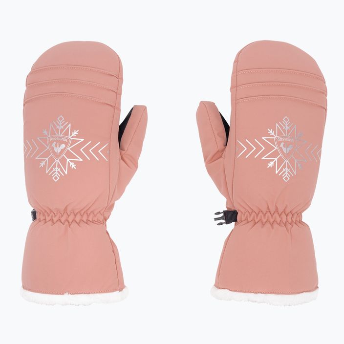 Rossignol γυναικείο γάντι σκι Perfy M cooper ροζ 3