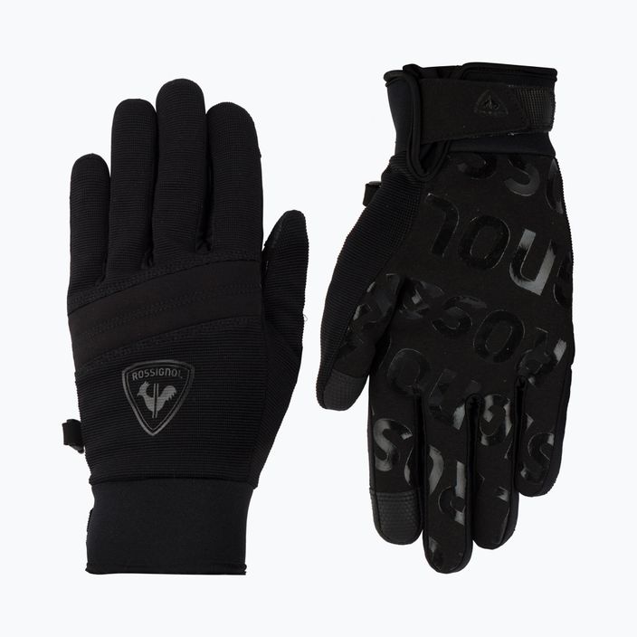 Ανδρικά πολυλειτουργικά γάντια Rossignol Pro G μαύρο