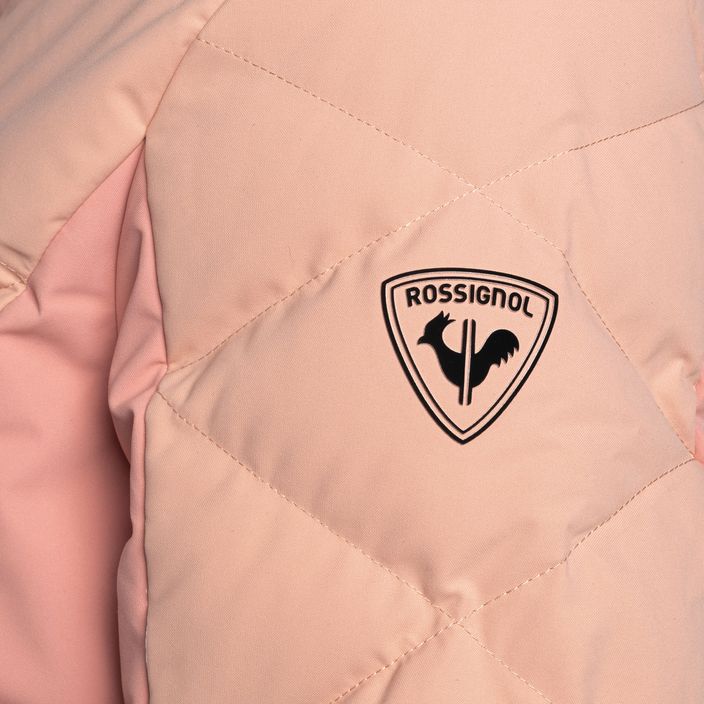 Γυναικείο μπουφάν σκι Rossignol Staci παστέλ ροζ 18