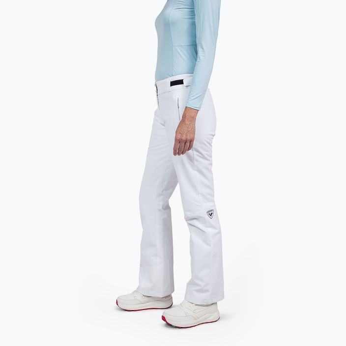 Γυναικείο παντελόνι σκι Rossignol Staci λευκό 3