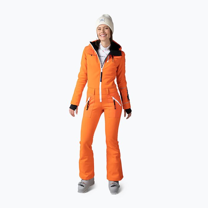 Rossignol Sublim Overall γυναικείο κοστούμι πορτοκαλί 2