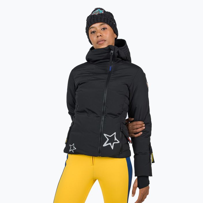 Γυναικείο μπουφάν σκι Rossignol Stellar Down μαύρο