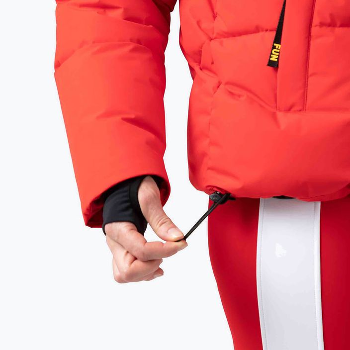 Γυναικείο μπουφάν σκι Rossignol Modul Down Bomber κόκκινο 10