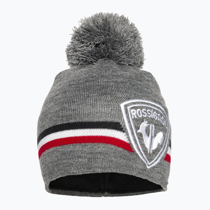 Ανδρικό χειμερινό καπέλο Rossignol Rooster Pompon heather grey 2