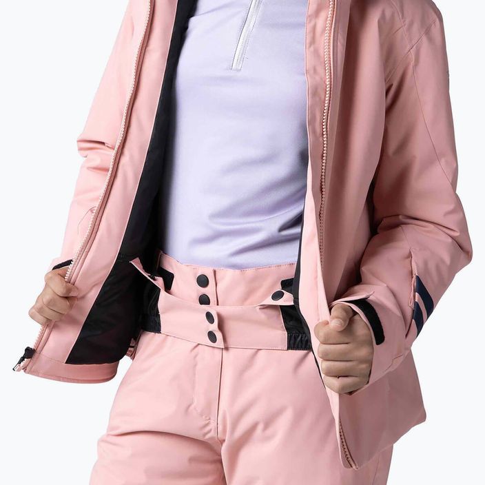 Rossignol Girl Fonction cooper ροζ παιδικό μπουφάν για σκι 12