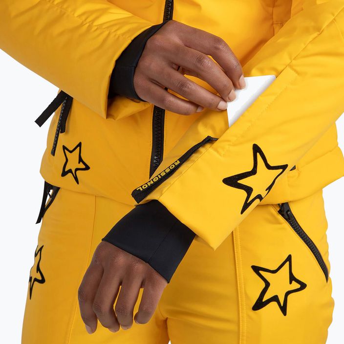 Γυναικείο μπουφάν σκι Rossignol Stellar Down κίτρινο 6