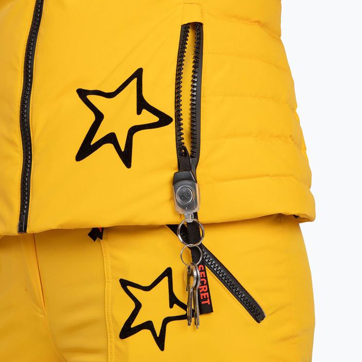 Γυναικείο μπουφάν σκι Rossignol Stellar Down κίτρινο 8