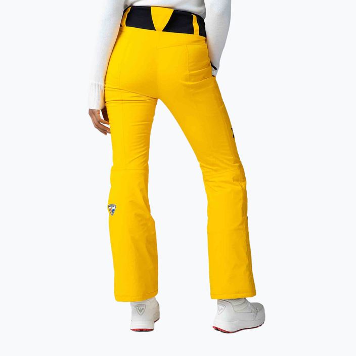 Γυναικείο παντελόνι σκι Rossignol Stellar κίτρινο 2