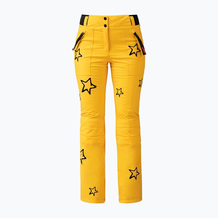 Γυναικείο παντελόνι σκι Rossignol Stellar κίτρινο 3