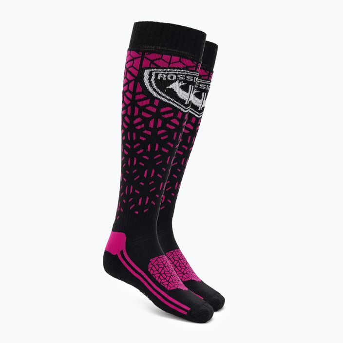 Ανδρικές Rossignol L3 Wool & Silk ορχιδέα ροζ κάλτσες σκι