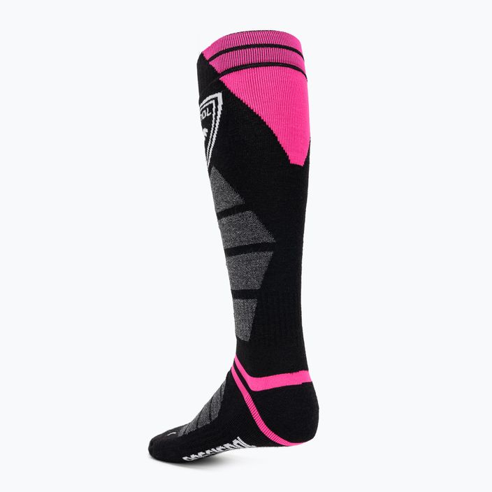 Ανδρικές κάλτσες σκιRossignol L3 Premium Wool ορχιδέα ροζ 2